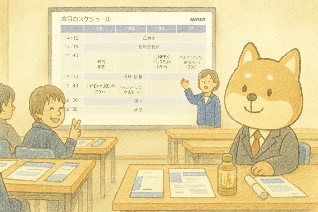 概要説明を受ける