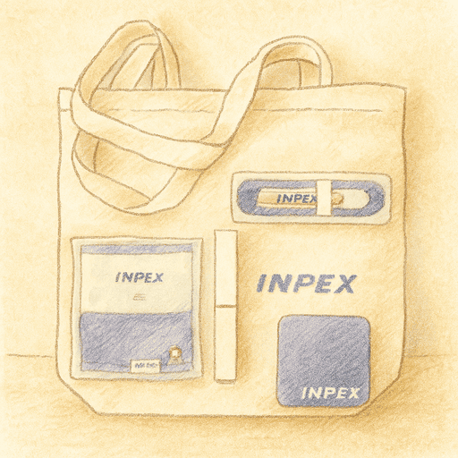 ノベルティをいただく