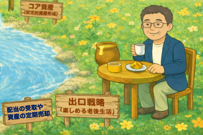 里山モデルの出口戦略:資産を取り崩して、楽しめる老後をおくる